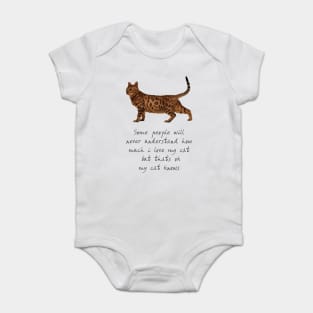 I Love My Cat So Much - T-Shirt V2 Baby Bodysuit